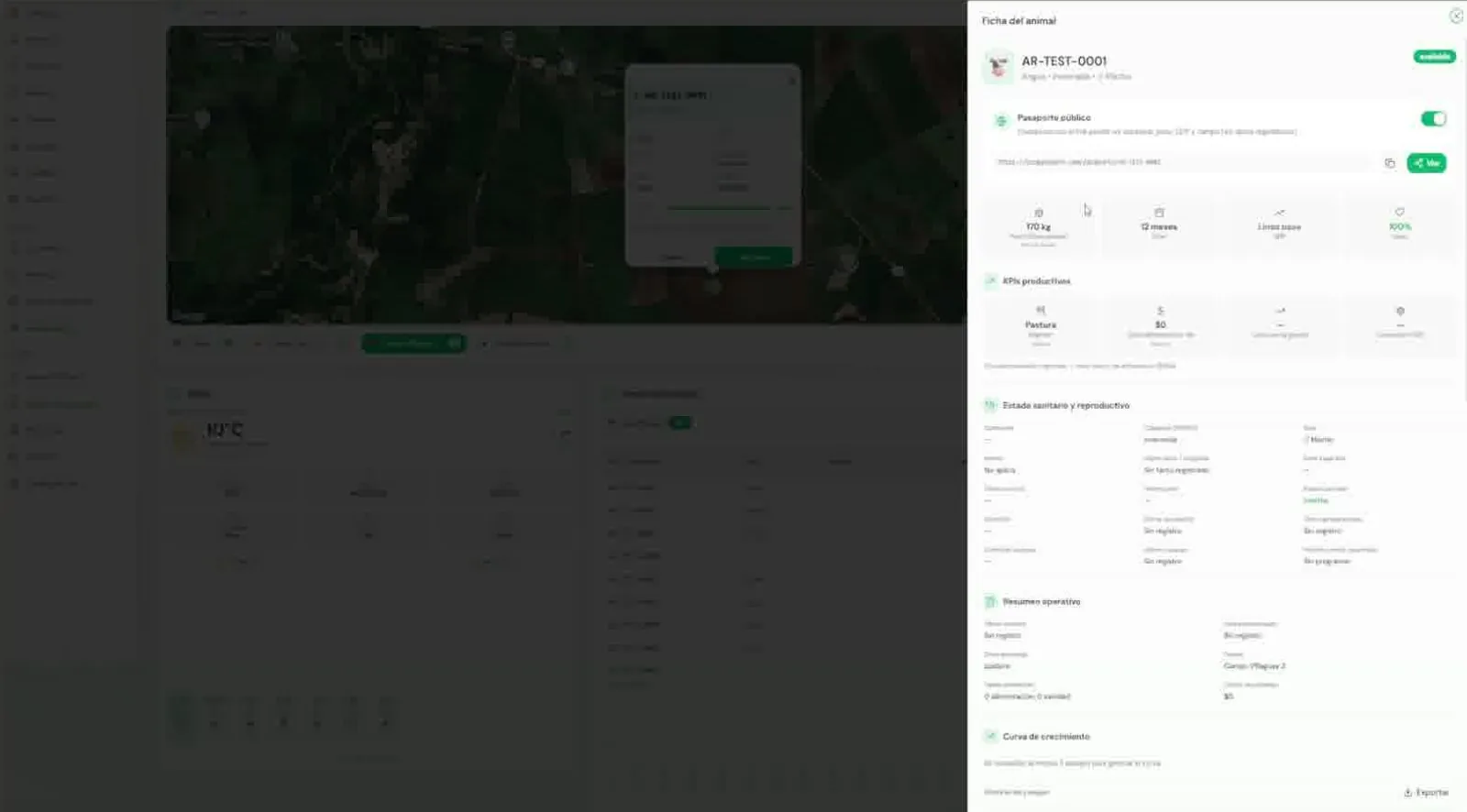 Vista ilustrativa: Tokenización opcional